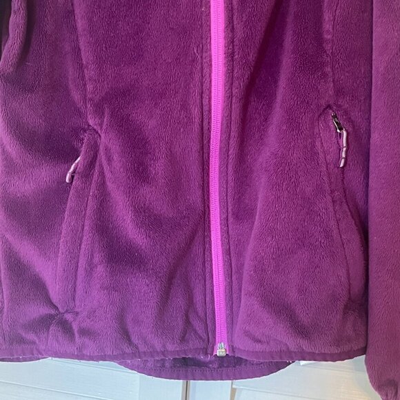 Columbia girls' fleece jacket full-zip purple medium 10-12 - Picture 2 of 10